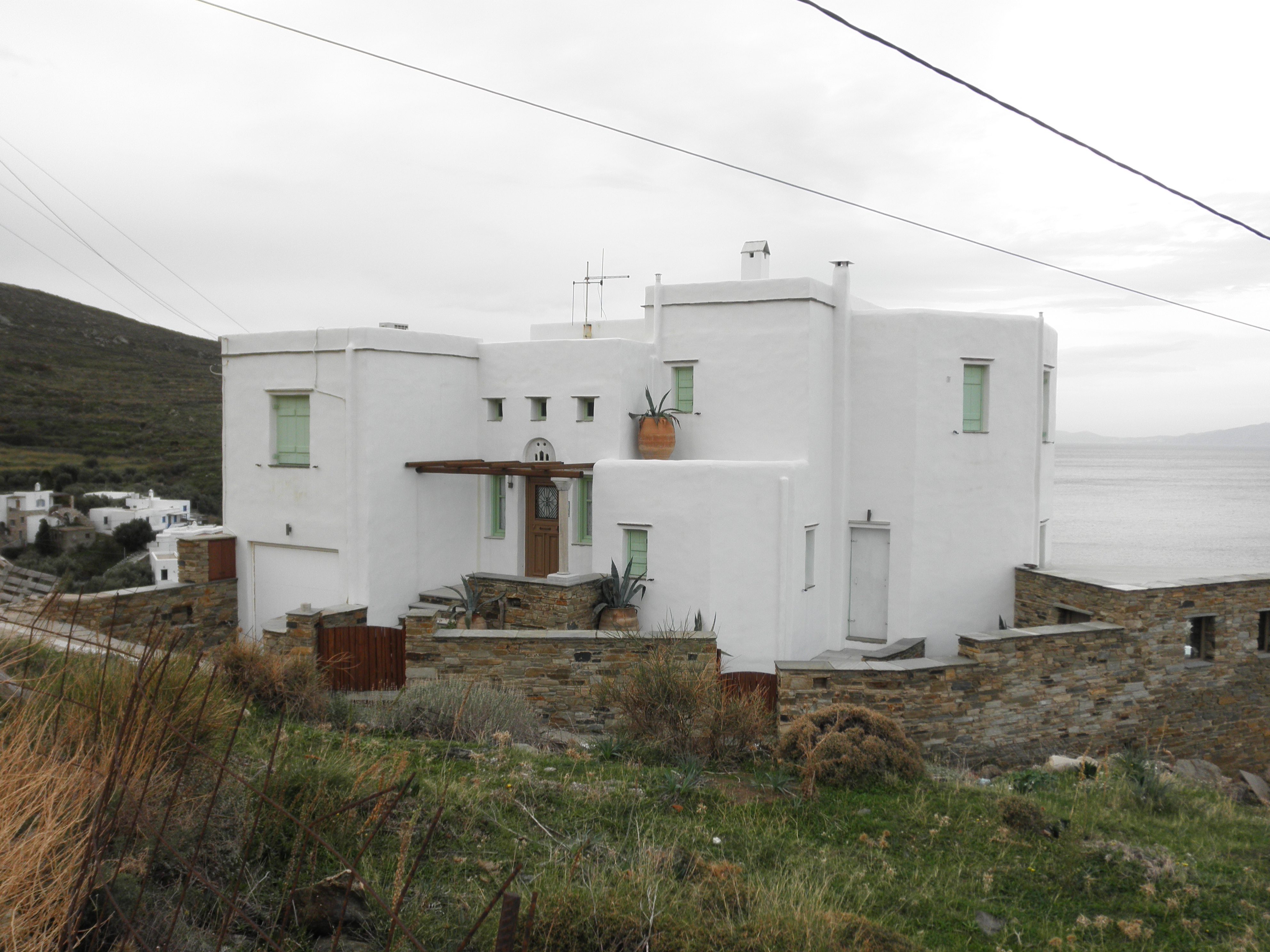 2001 ΚΑΤΟΙΚΙΑ ΣΤΟΝ ΑΓ. ΡΩΜΑΝΟ ΤΗΝΟΥ, ΜΕΛΕΤΗ - ΕΠΙΒΛΕΨΗ